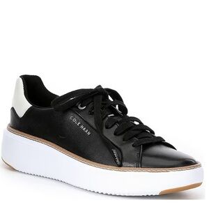 Cole Haan Grandpro Topspin Leather Platform Sneakers size 9